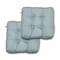 Classic Accessories 19" x 19" x 5" Seat Cushions, Grey Gull, 2PK DCGGCH19195-2PK - alternate 1